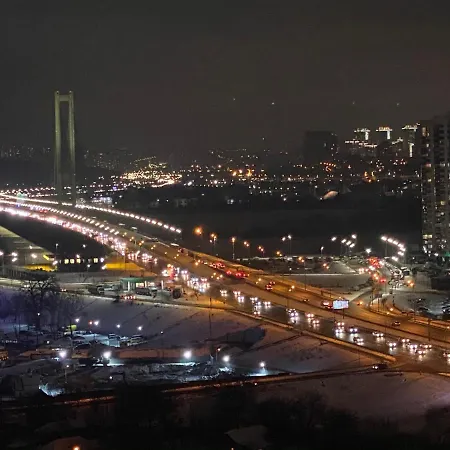 With Dnipro View Apartment